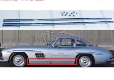 Moulding-Decorative-Rod-Sill-Trim-for-Mercedes-300SL-Gullwing-Roadster-W198-1